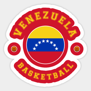 Venezuela Basketball Sticker